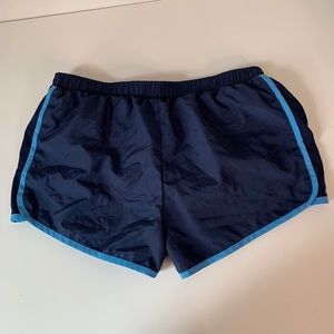 ALO Yoga shorts blue on blue